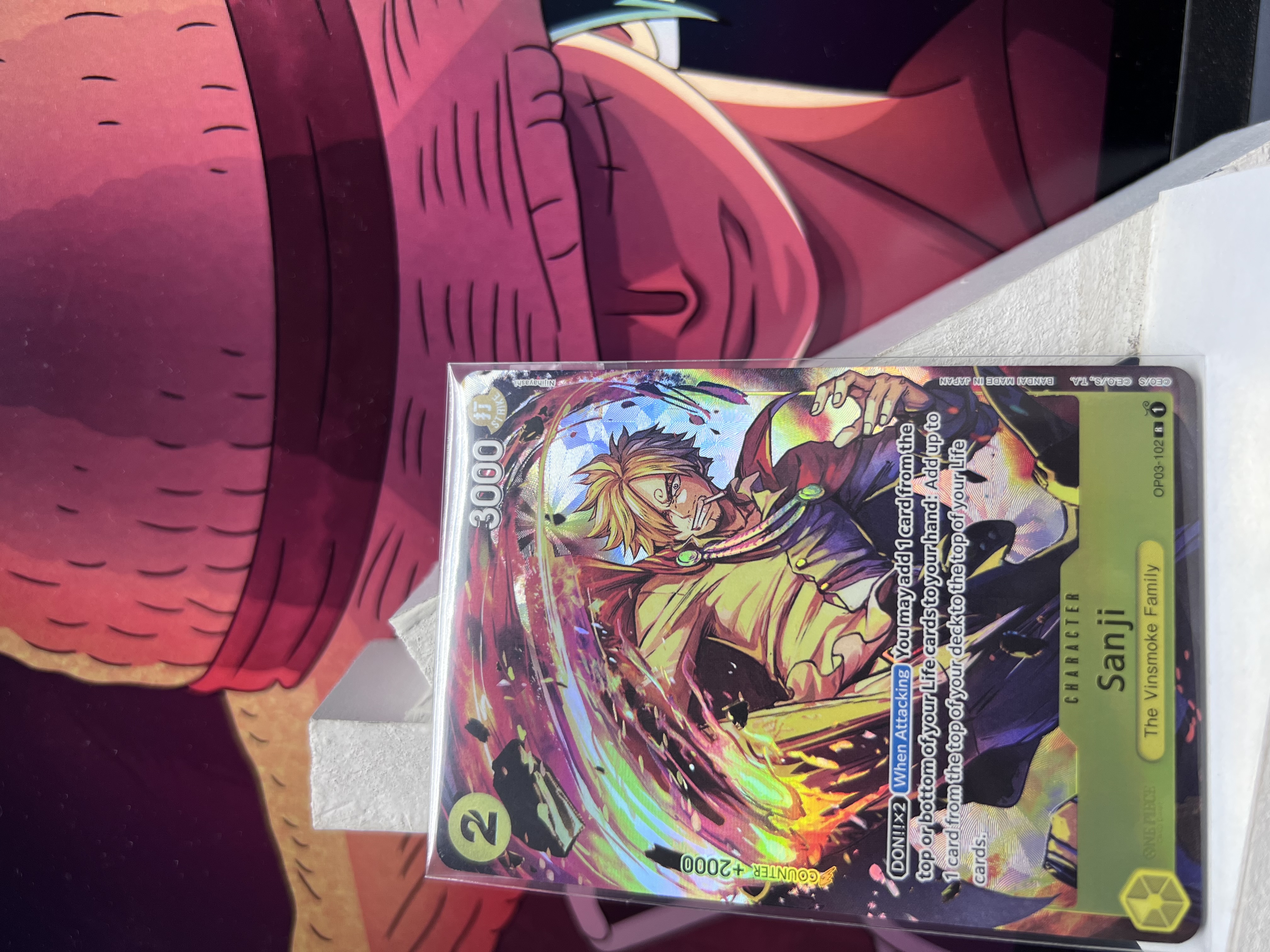 Carta de Sanji OP03-102