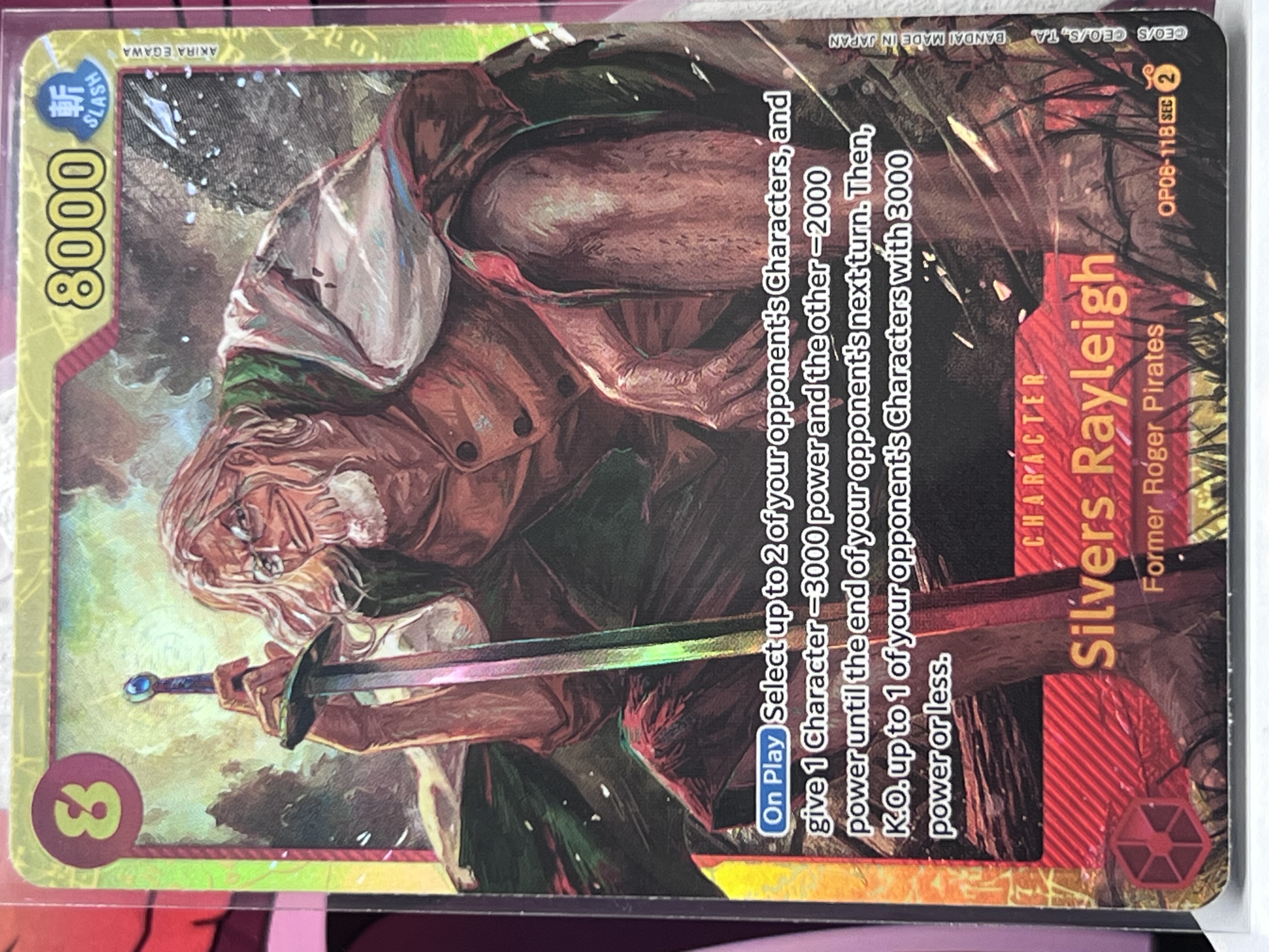 Silvers Rayleigh OP08-118