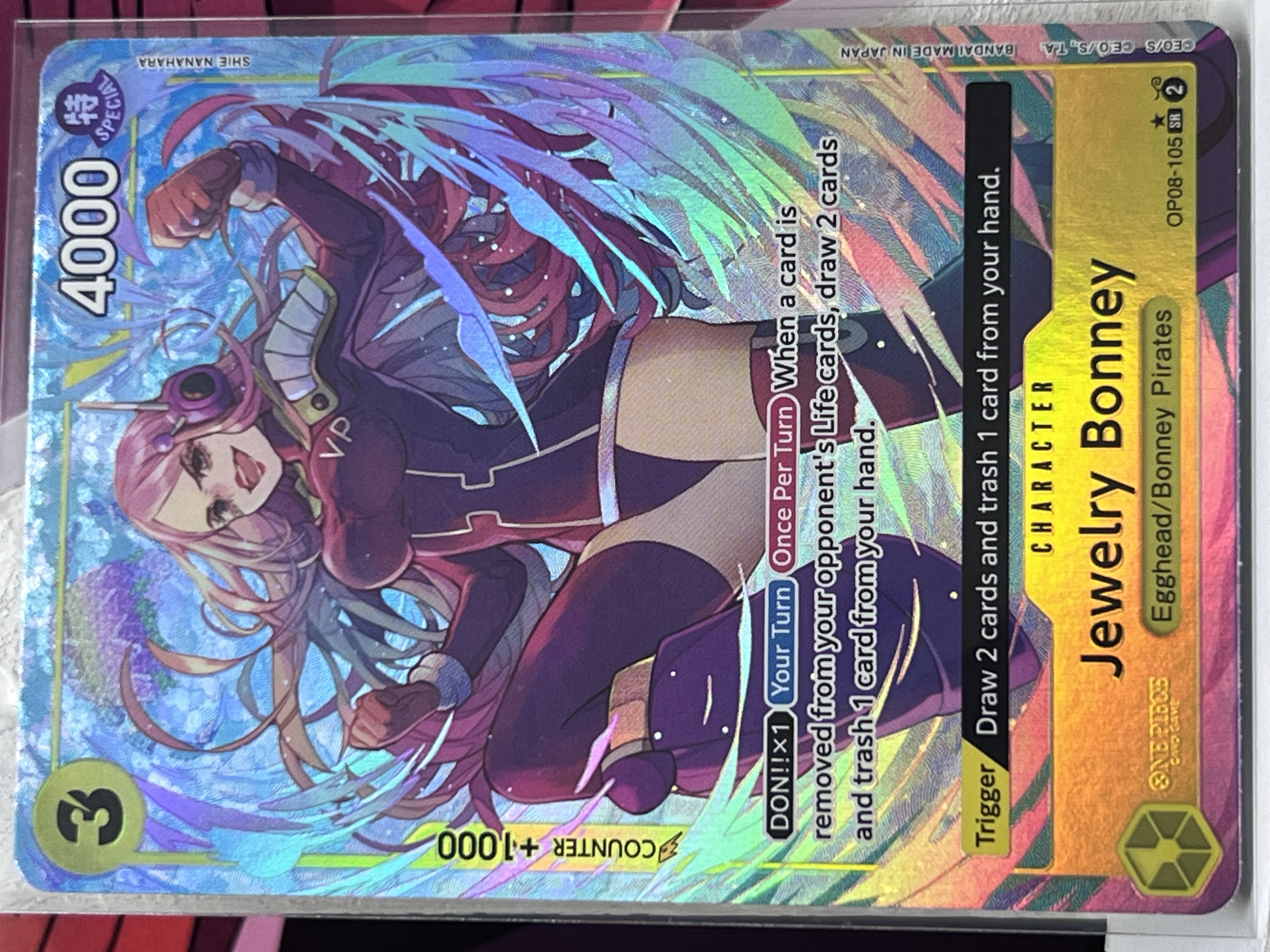 Bonney OP08-105 Alt Art