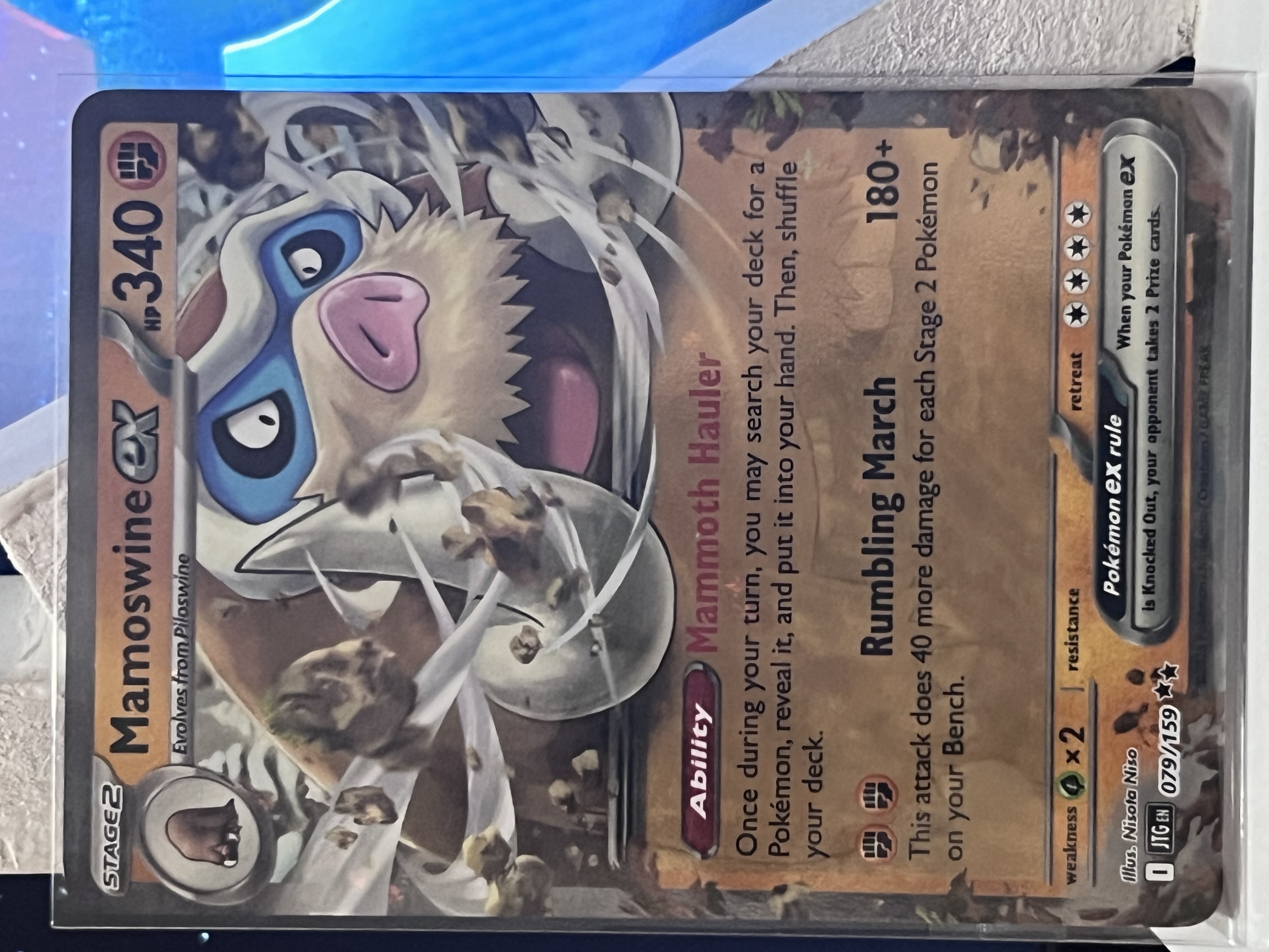 Mamoswine EX 079/159 journey 