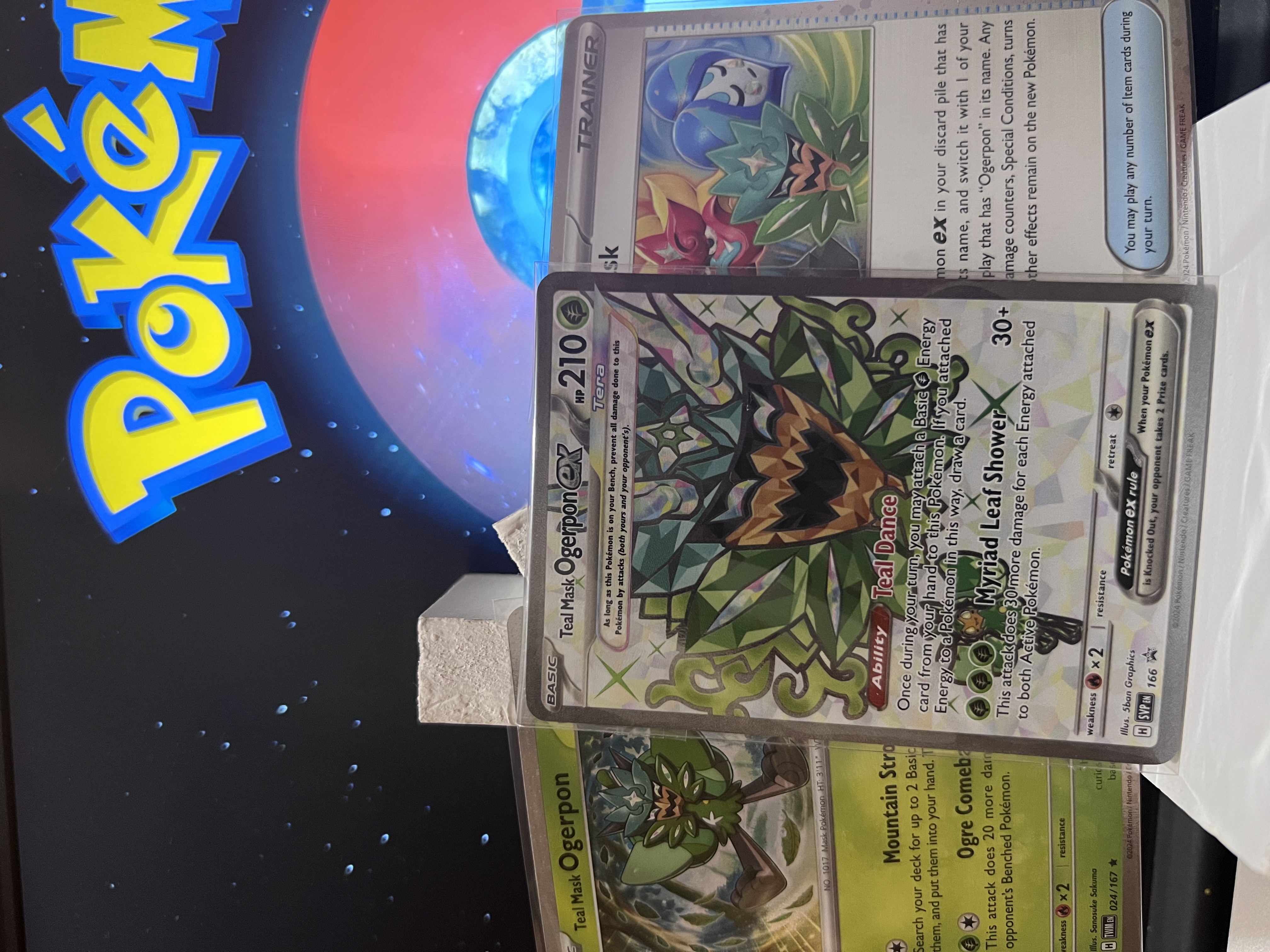 Ogerpon Ex Promo 166 SV