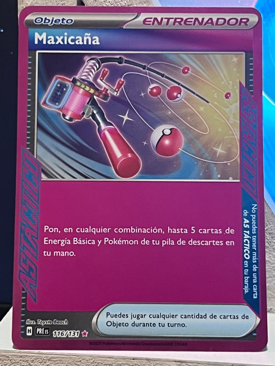 Carta de Maxicaña 116/131 prismatic Español