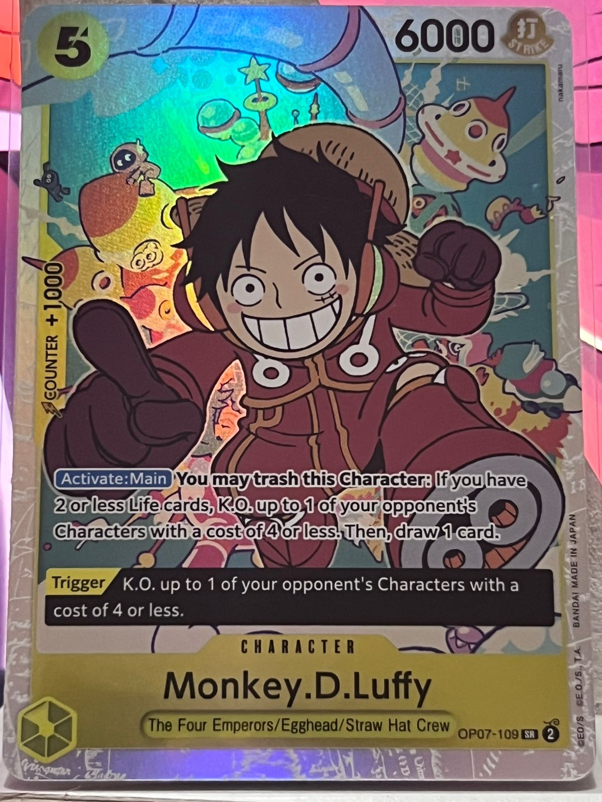 Monkey.D.Luffy OP07-109