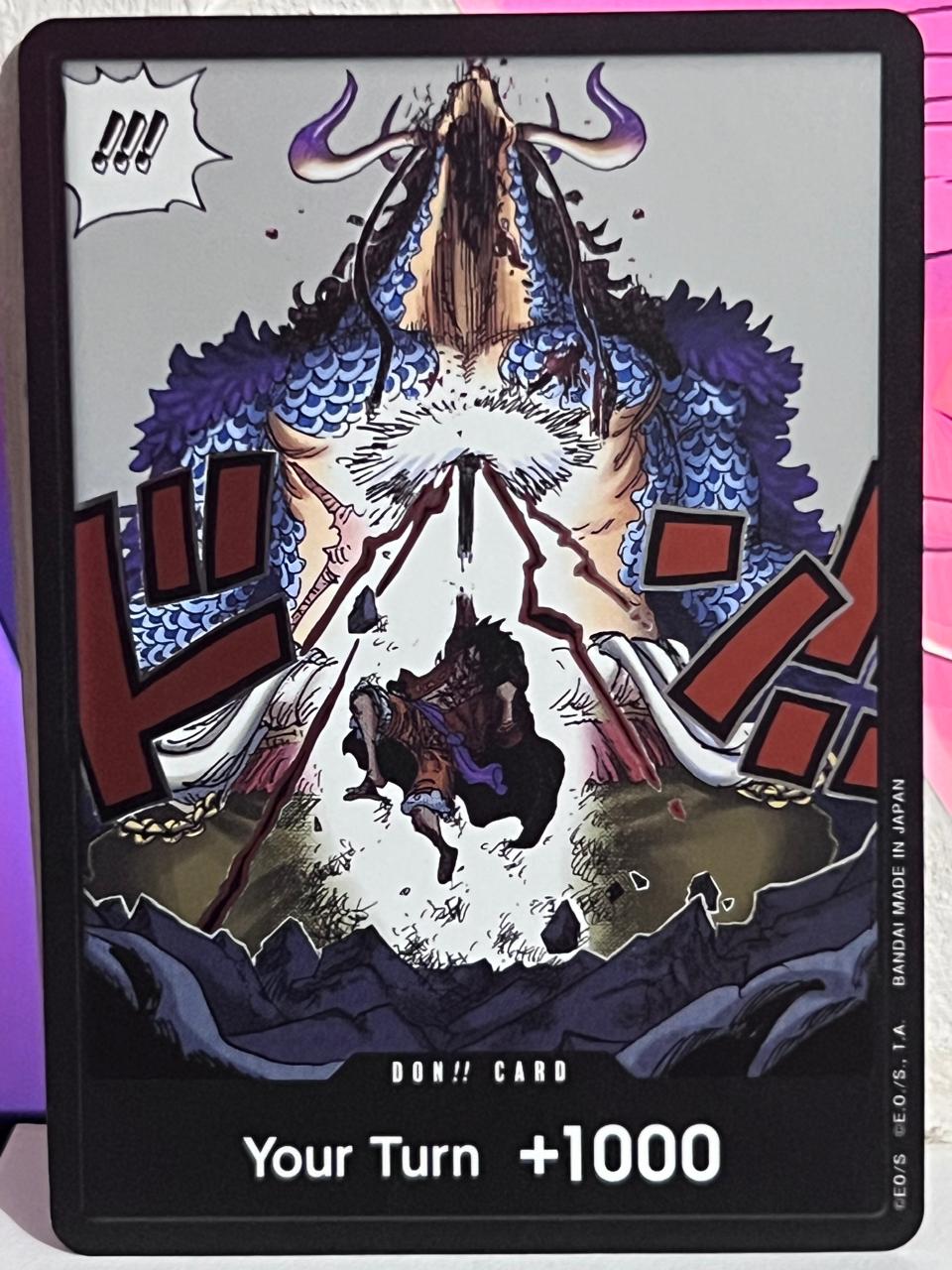 Carta de juego DON!!