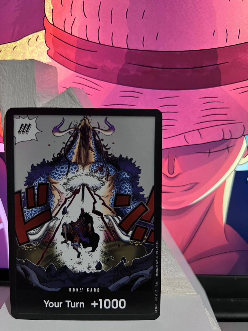 Carta de juego DON!!