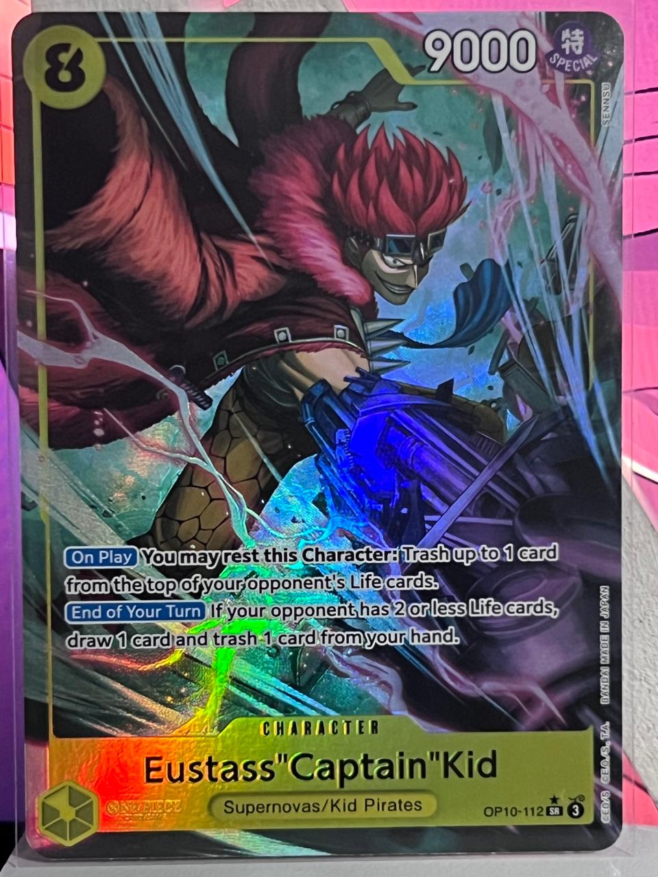  Eustass Captain Kid [Alternate Art] OP10-112