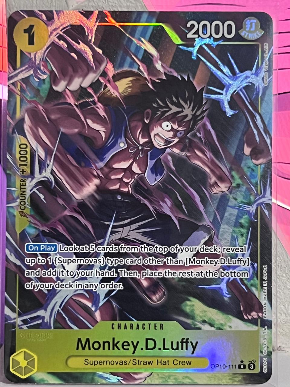 Monkey.D.Luffy [Alternate Art] OP10-111