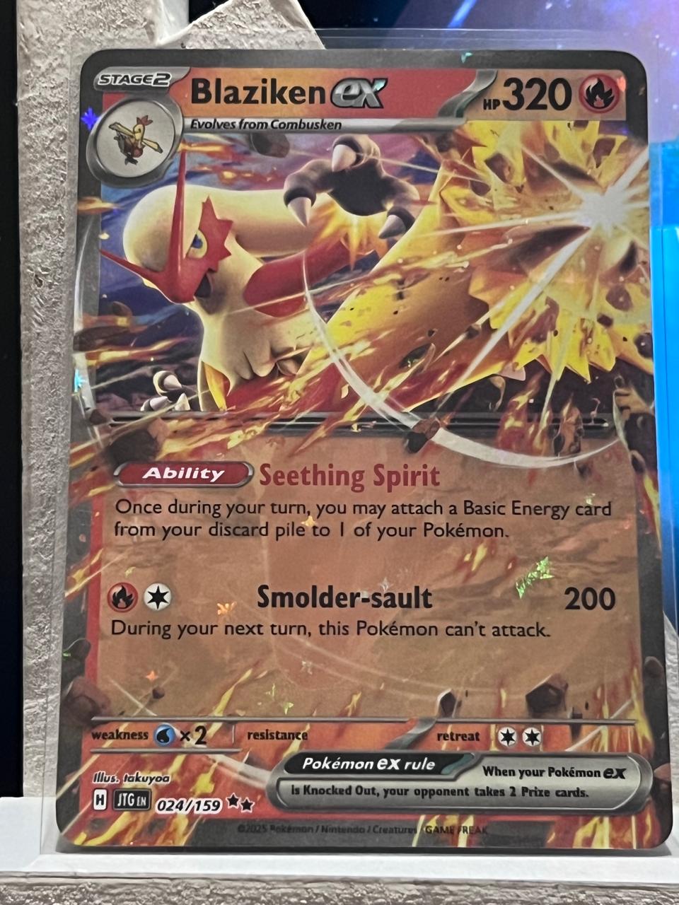 Blaziken EX # 24