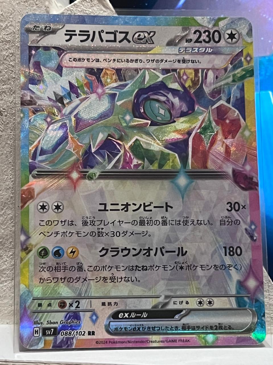 Terapagos ex #88 japones