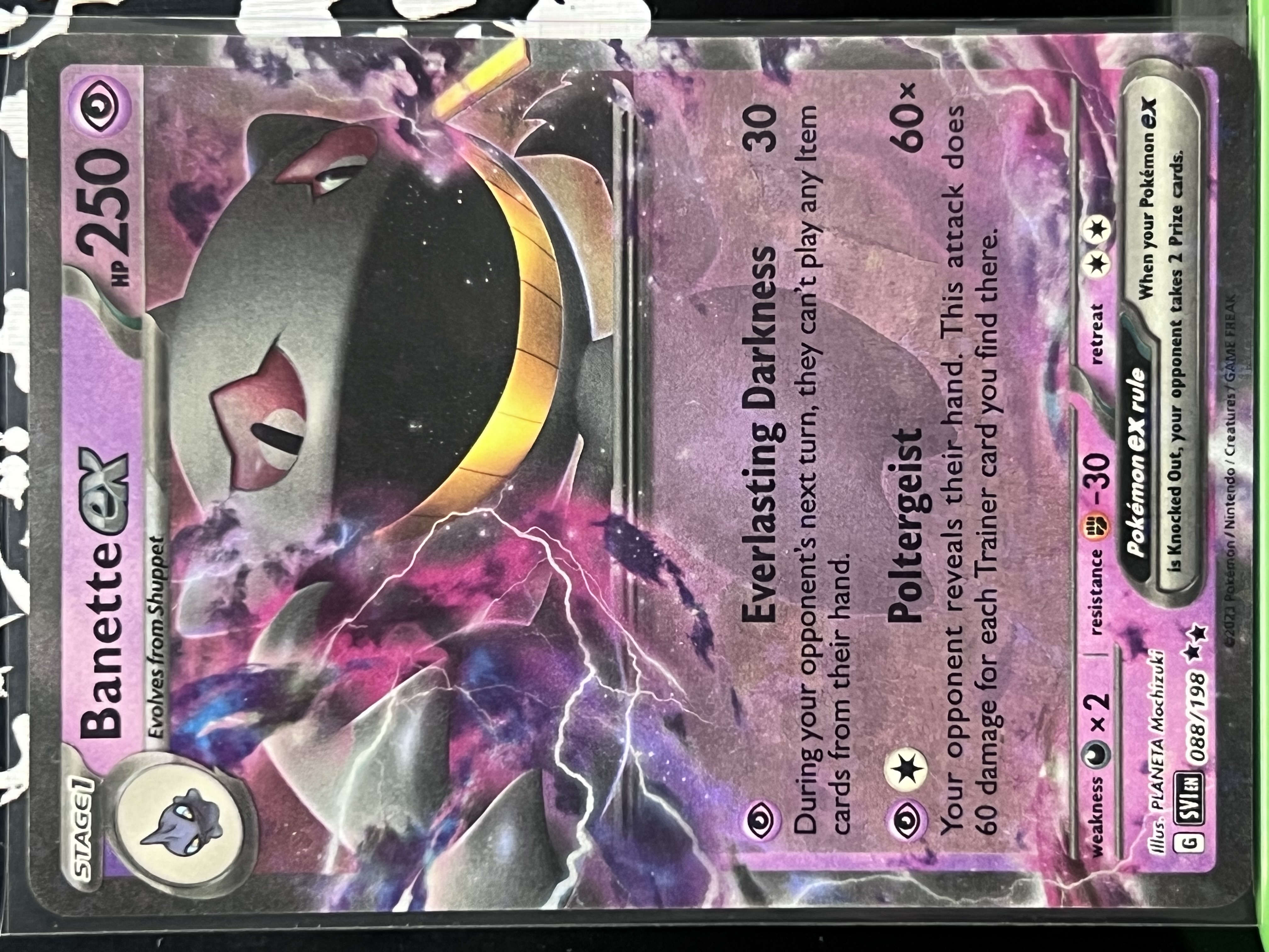 Pokémon Banette EX 88