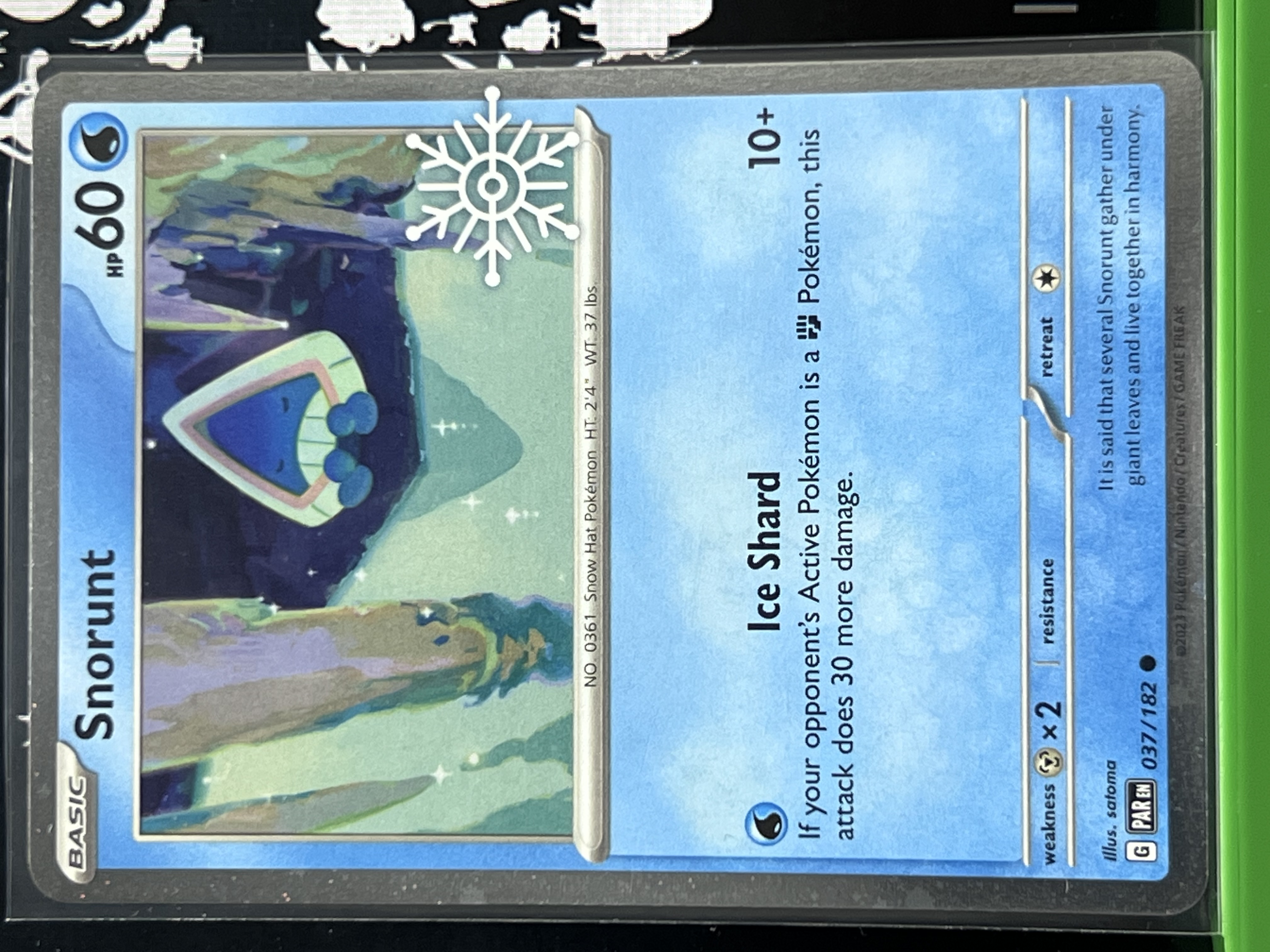Snorunt #37 Estampado especial snowflake 