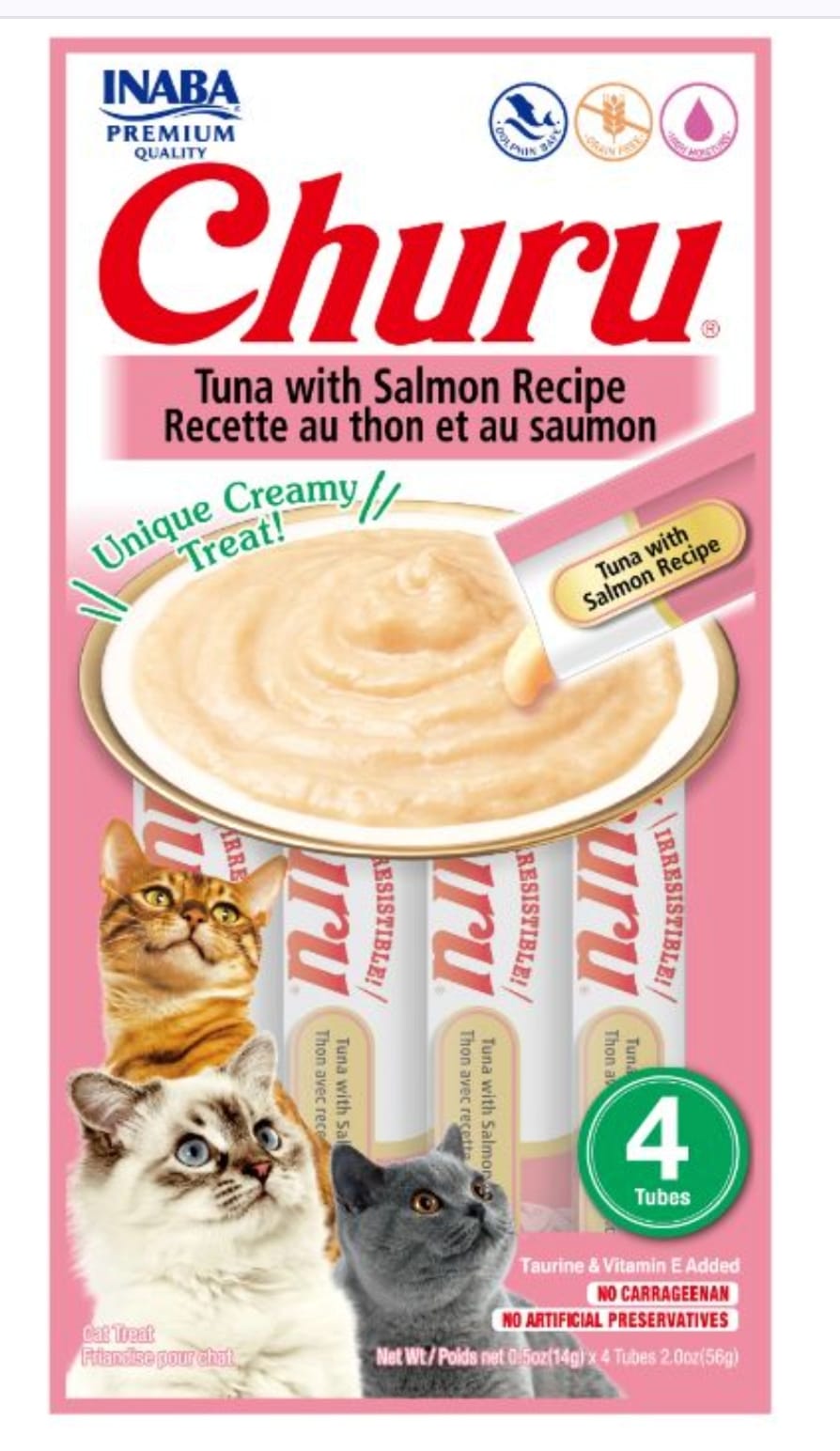 Churu gato salmon