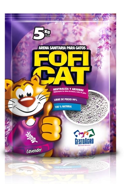 Arena sanitaria para gatos Fofi Cat