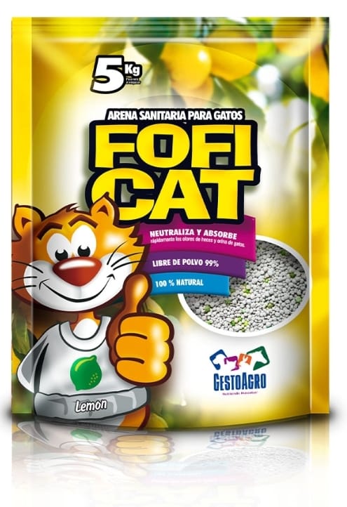 Arena Sanitaria para Gatos Fofi Cat
