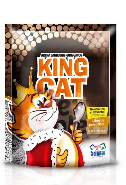 Arena Sanitaria para Gatos King Cat