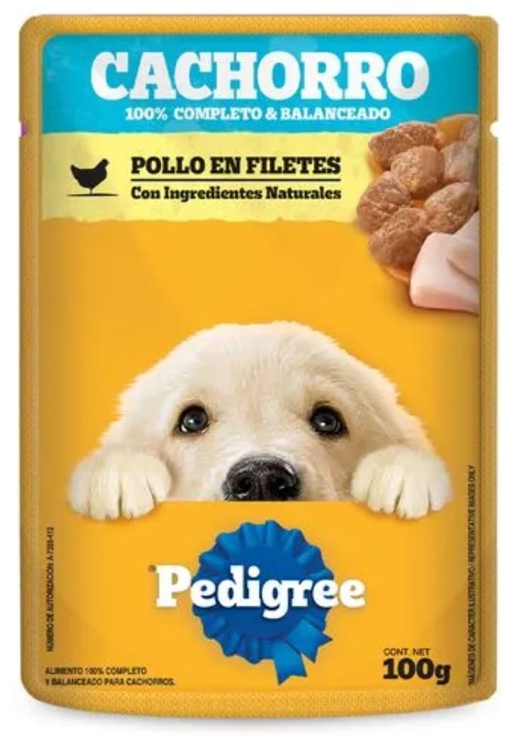 Alimento  Humedo     para cachorros Pedigree