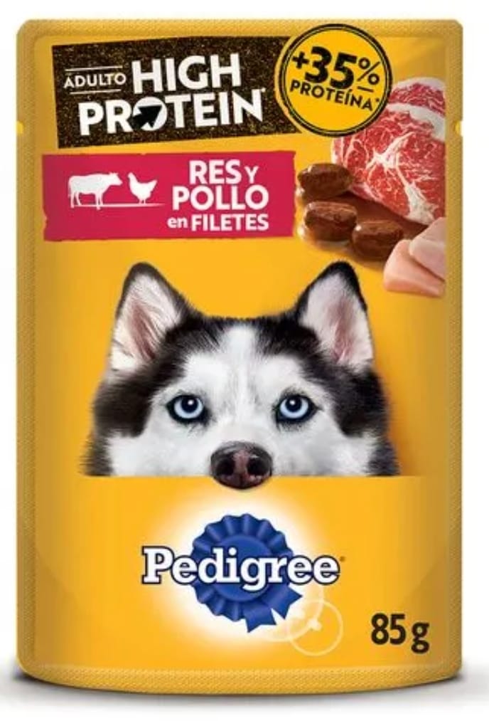 Pedigree Res y Pollo en Filetes