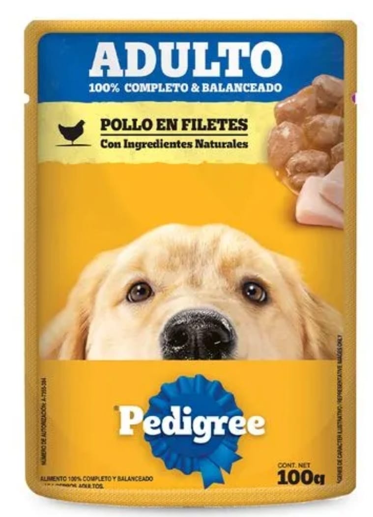 Alimento  Humedo   para perros Pedigree adulto