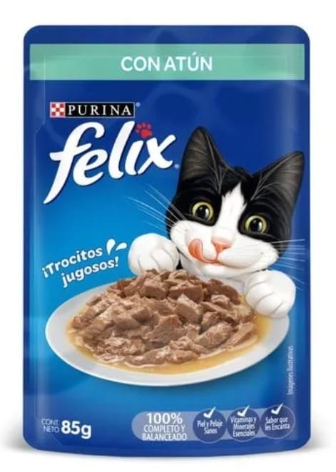 Alimento  Humedo    gatos Purina Felix