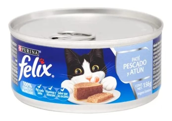 Felix Paté Pescado y Atún lata