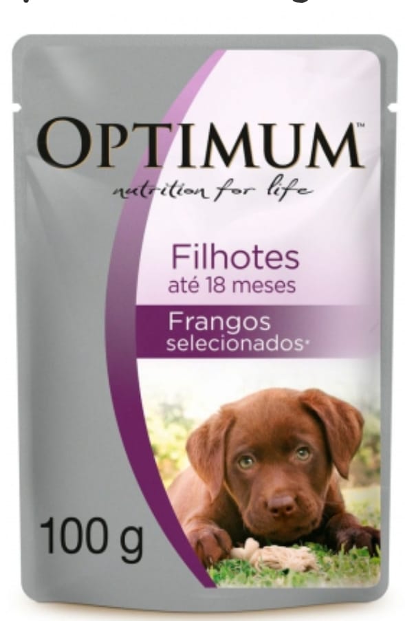 Alimento  Humedo   perro cachorros OPTIMUM 