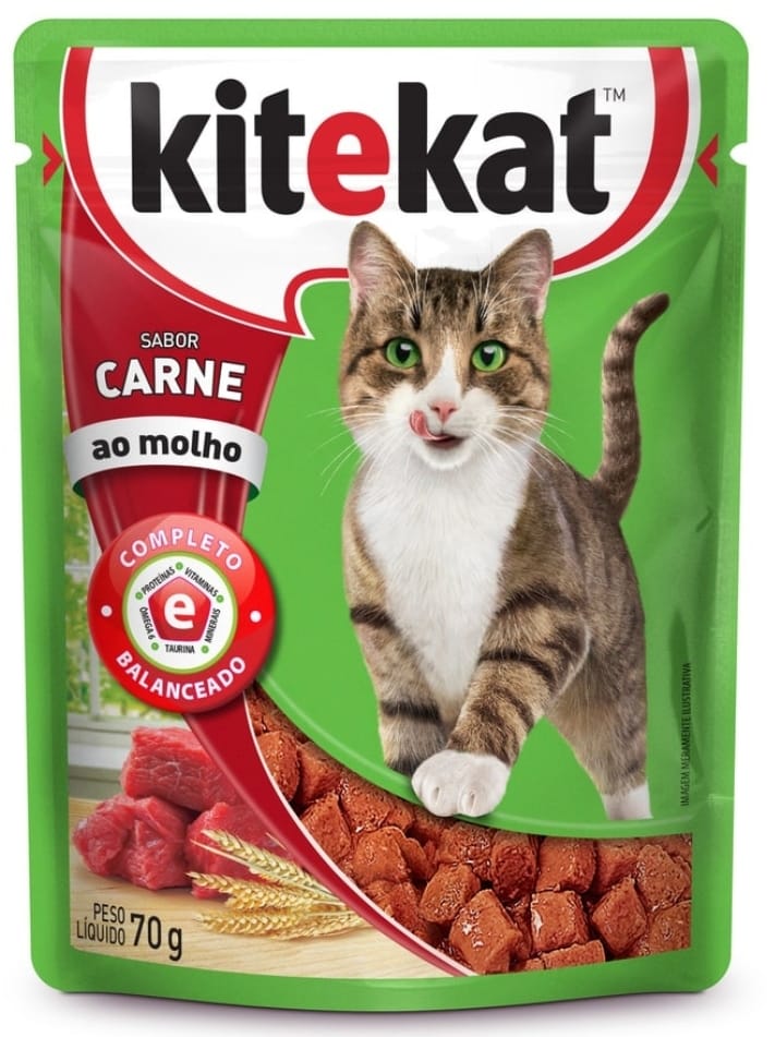 Alimento  Humedo   Kitekat Sabor Carne