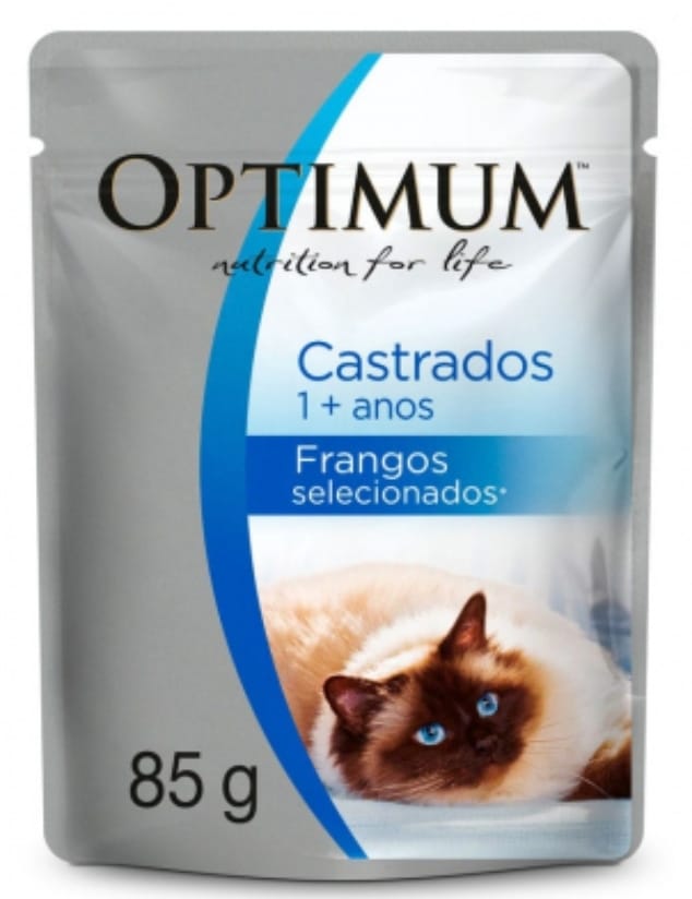 Alimento para gatos castrados Optimum