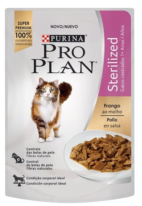 Alimento  Humedo    gato  Pro Plan Sterilized