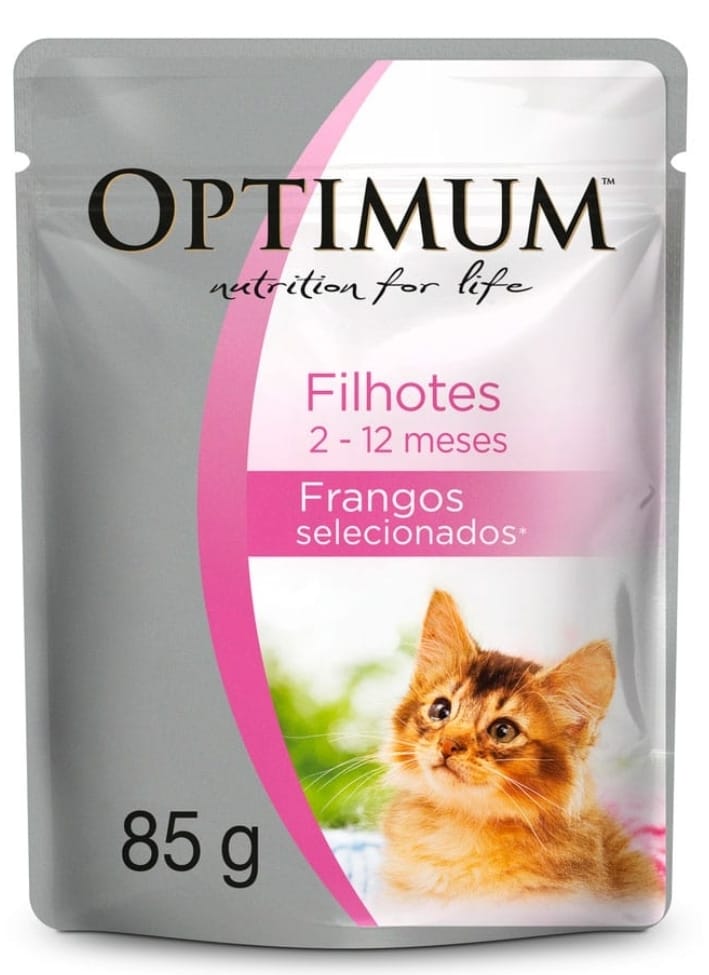 Alimento  Humedo     para gatitos Optimum