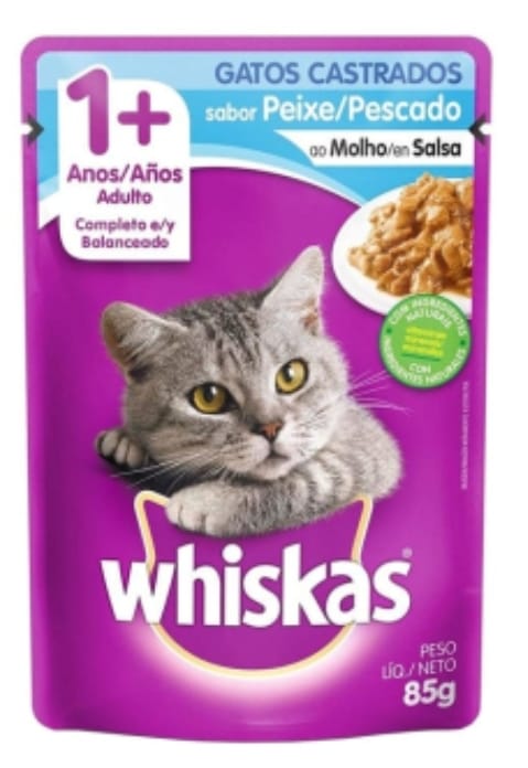 Alimento  Humedo   gato Comida para gatos Whiskas