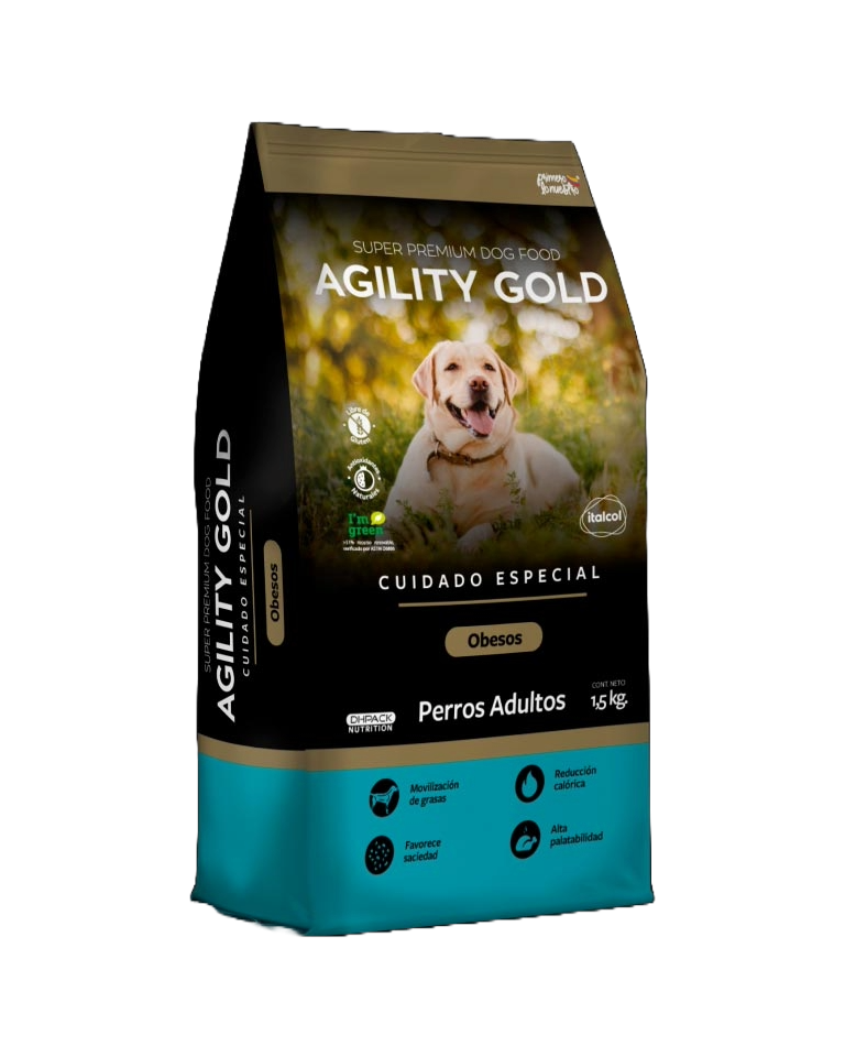 Agility Gold Perros Adultos Obesos 