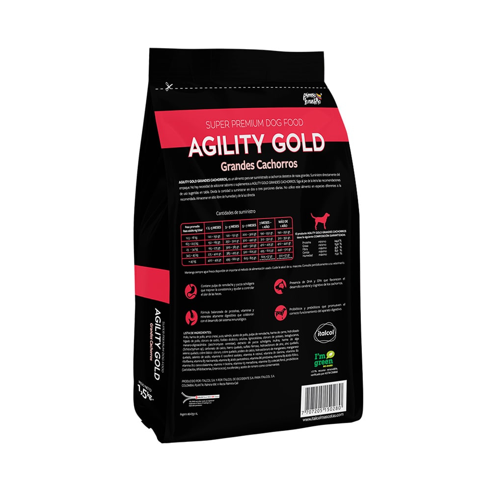 Agility Gold Cachorros Razas Grandes