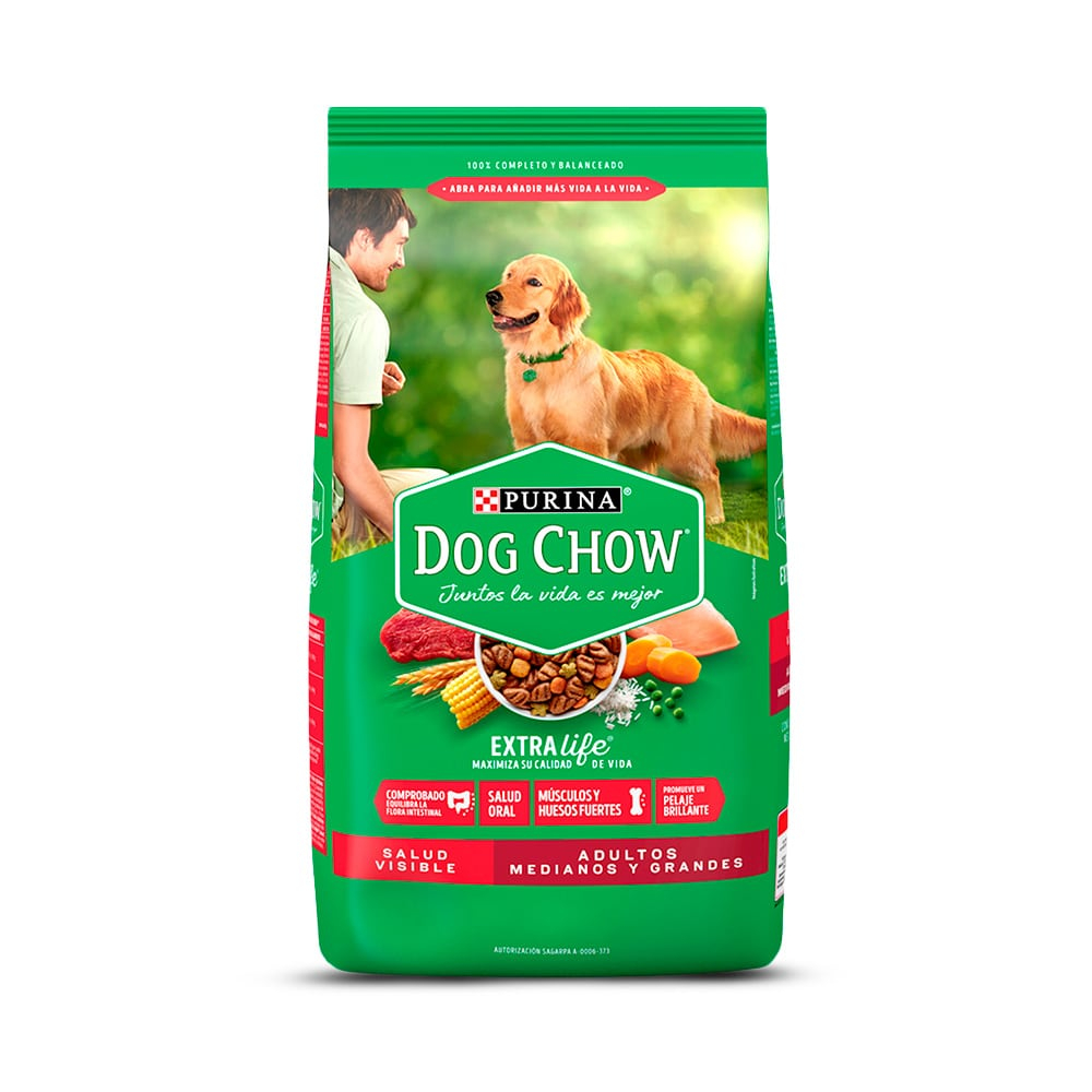 Dog Chow Perros Adultos Razas Medianas y Grandes