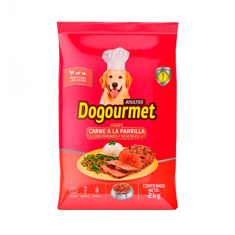Dogourmet Adultos Carne a la Parrilla