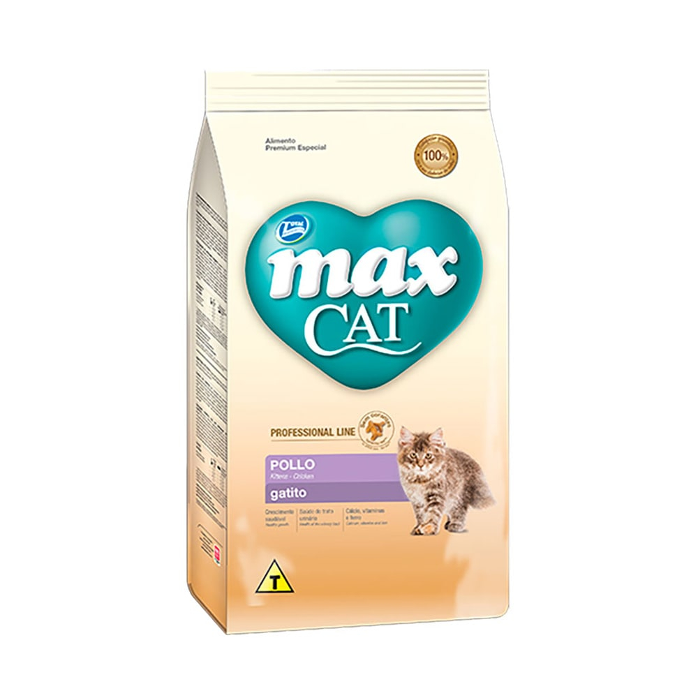 MAX CAT GATITOS POLLO