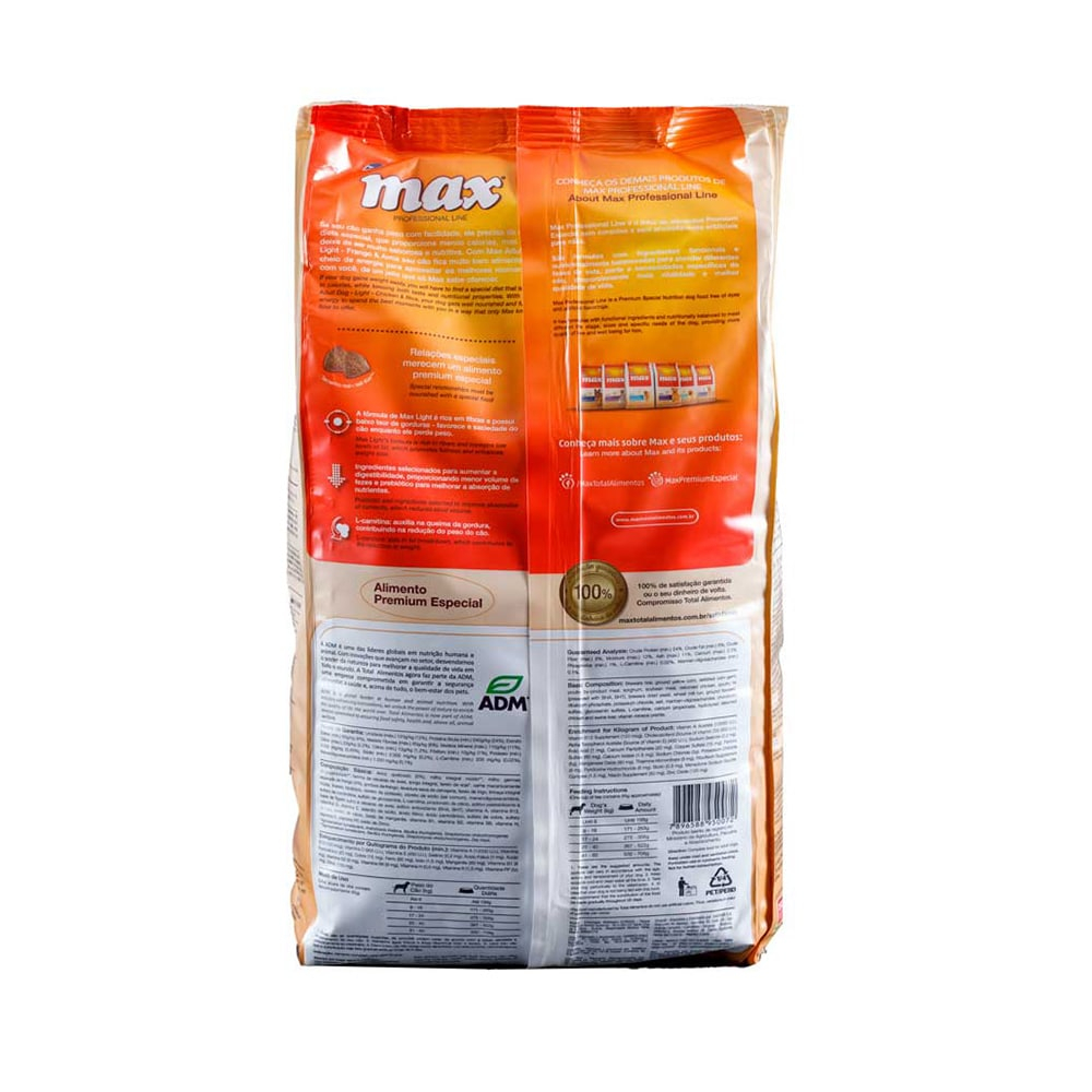 Max light perros adultos