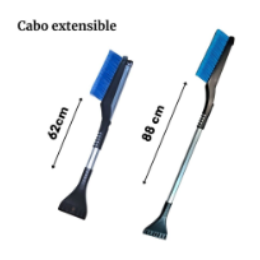 Cepillo extensible con espátula