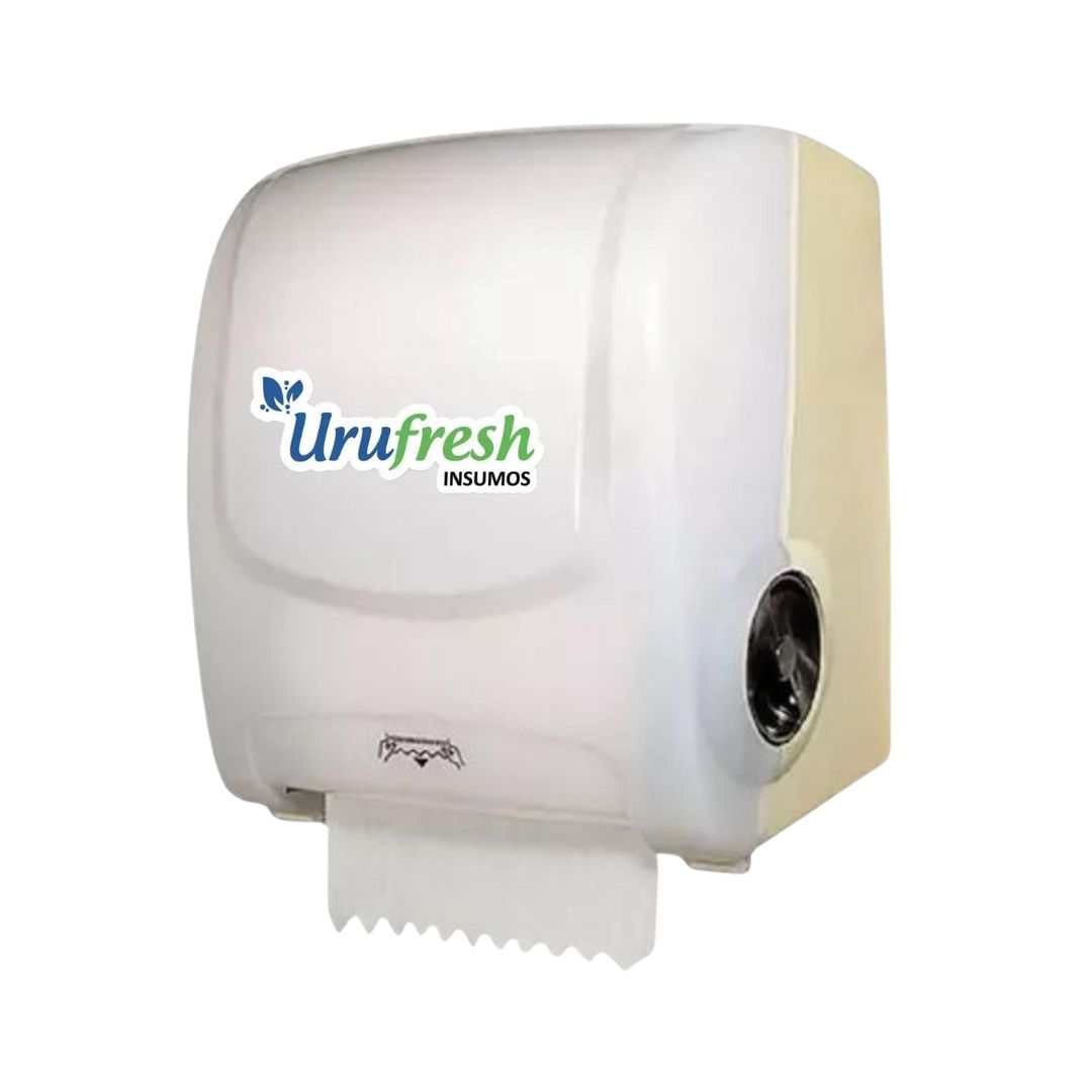 Dispensador auto-corte toallas de mano