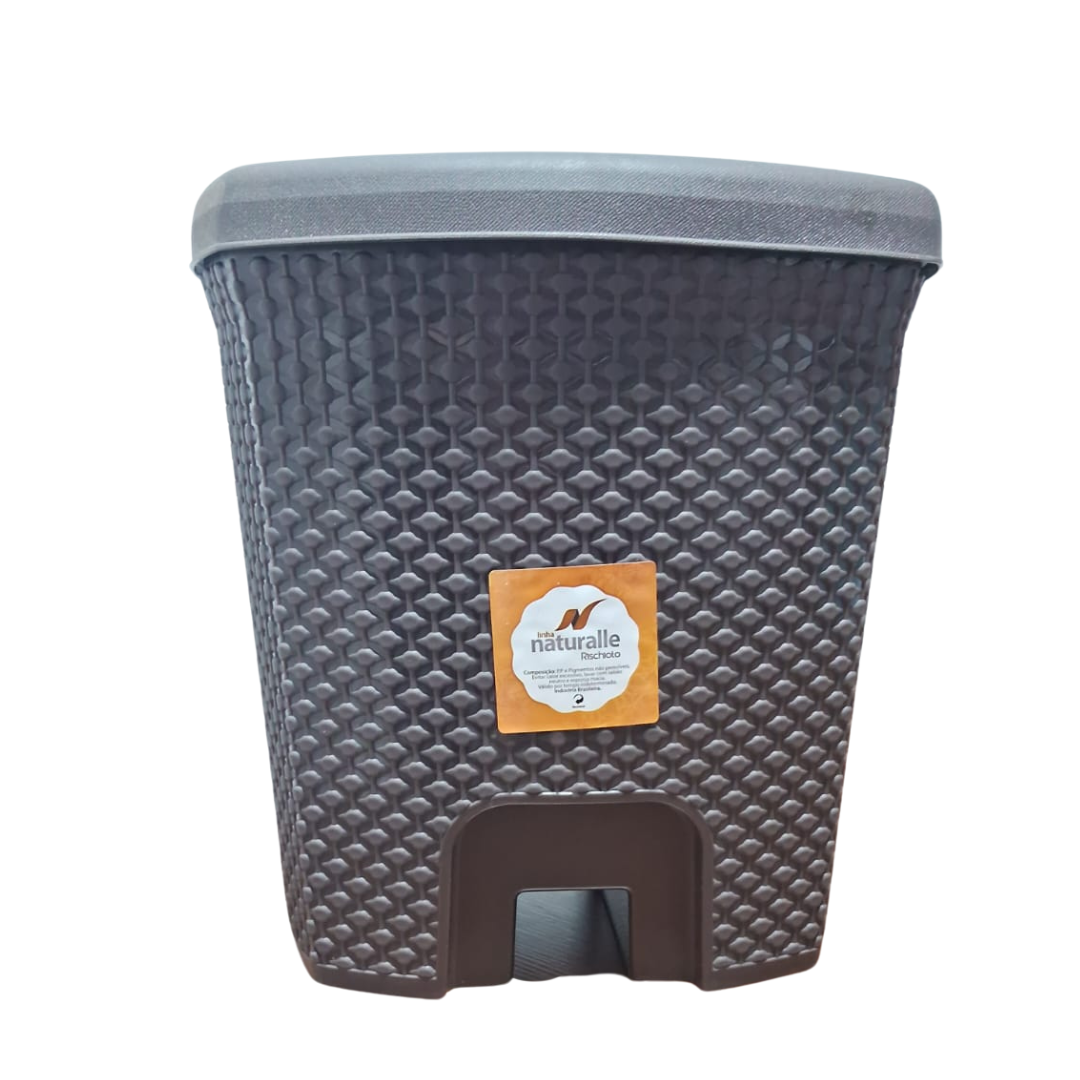 Papelera Ovalada Ratan 7,5Lts