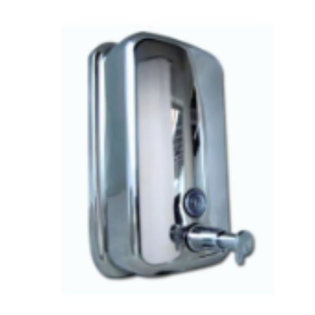 Jabonera de acero inoxidable