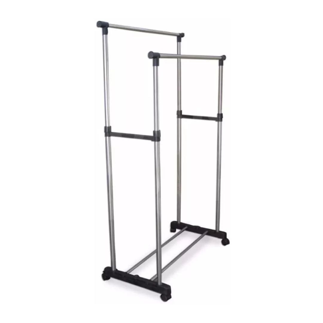 Perchero doble de ropa 