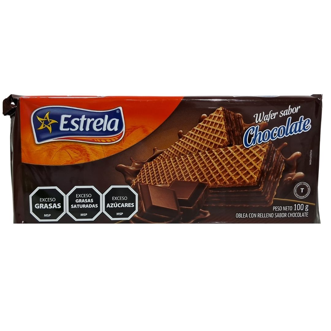 Galleta Waflle de chocolate Estrela