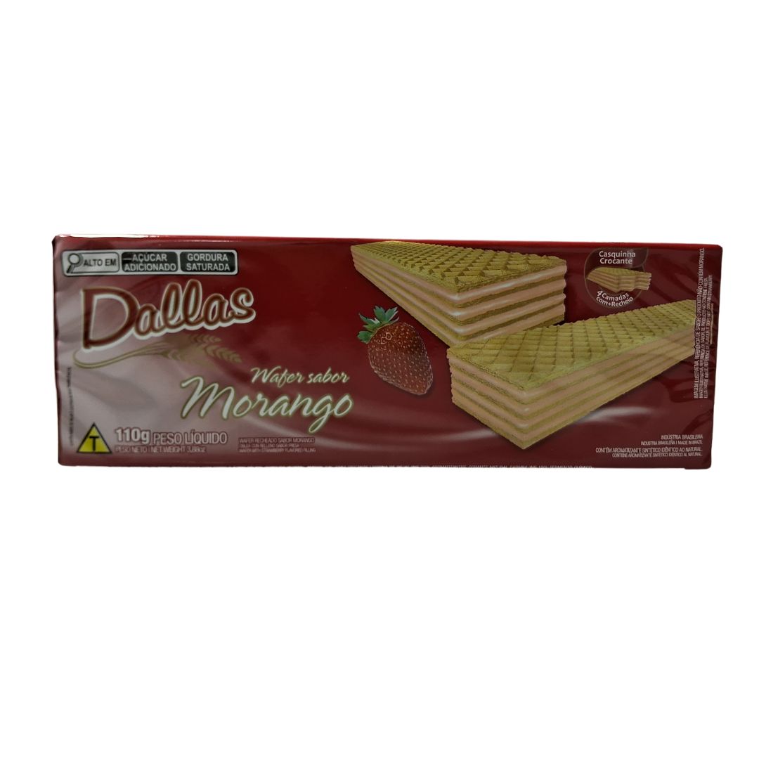 Galletas Waffle Frutilla Dallas