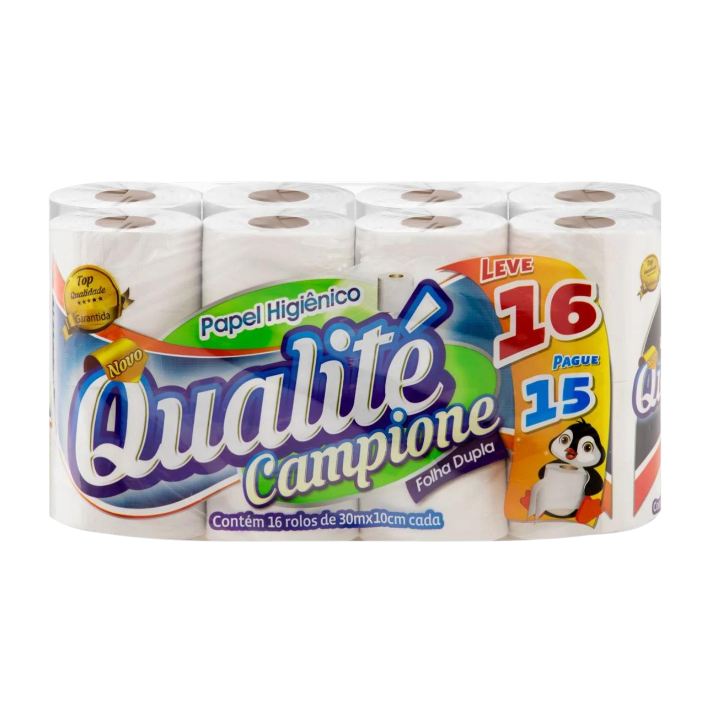 Papel higiénico Qualité x16