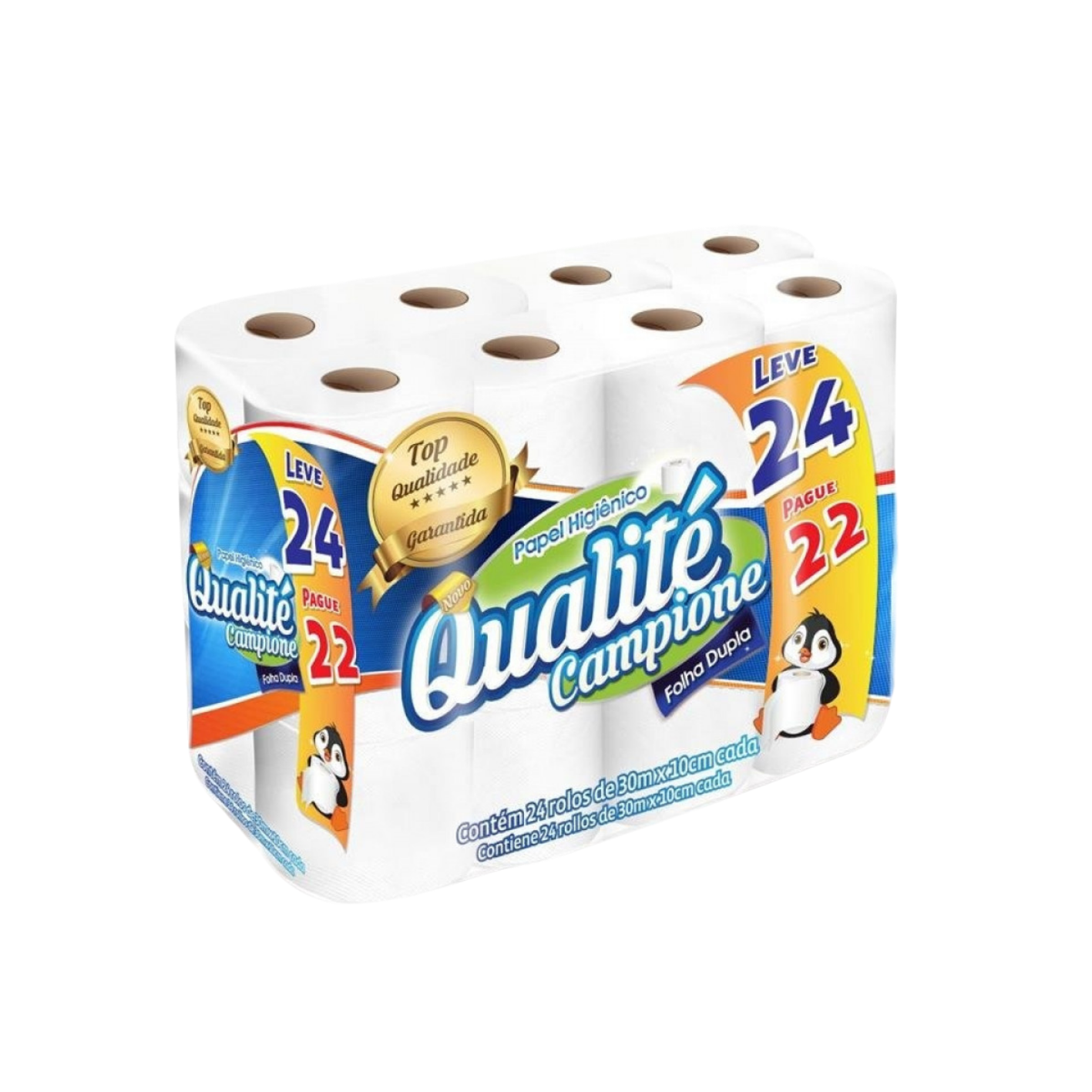 Papel higiénico Qualité x24