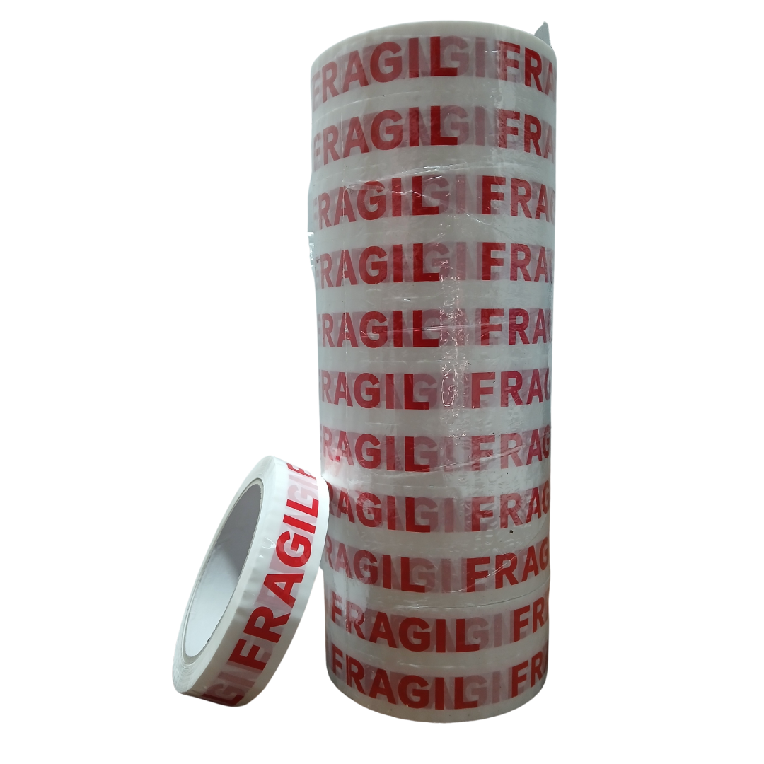 Cinta adhesiva frágil