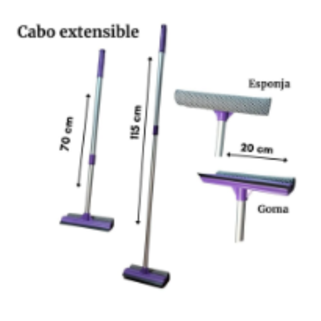 Lampazo extensible violeta