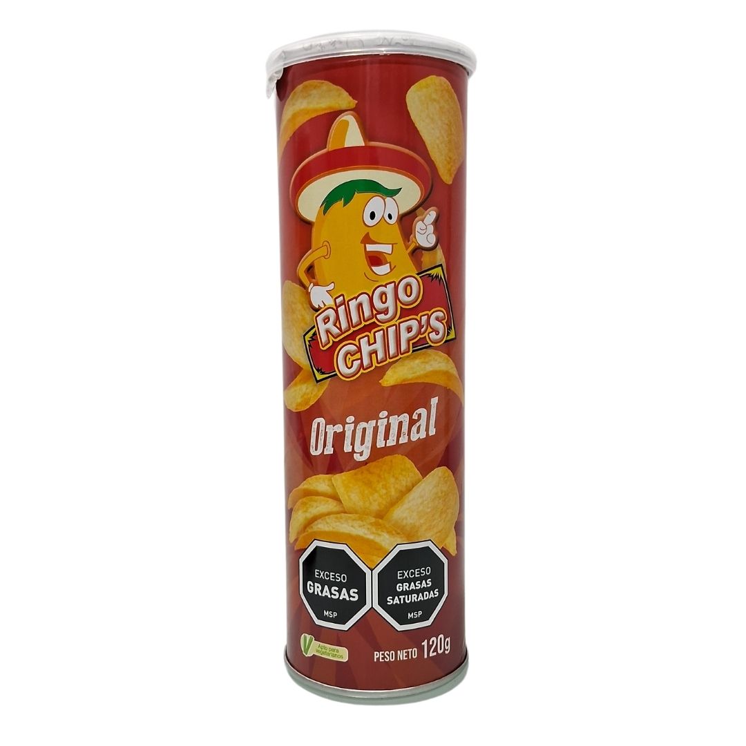 Papas en tubo Ringo Chips