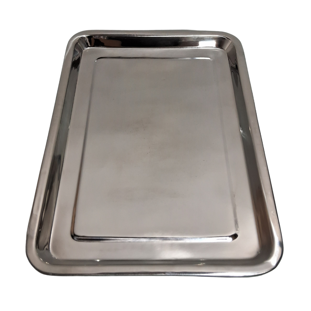 Bandeja de acero inoxidable