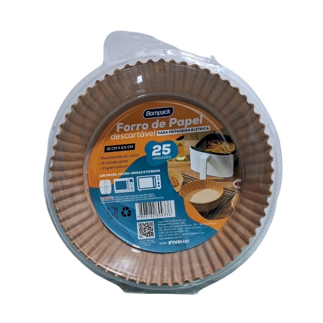 Forros de papel para freidora